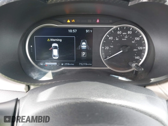 2021 Nissan Versa SV with VIN 3N1CN8EV3ML831019, listed as a IAAI auction lot 42338863 with 75,219 mi miles and . Bid and sale history available at DreamBid. Image 7.