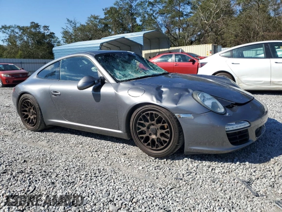 2009 Porsche 911 Carrera with VIN WP0AA299X9S707123, listed as a Copart auction lot 75734774 with 61,446 mi miles and Salvage Title. Bid and sale history available at DreamBid. Image 4.
