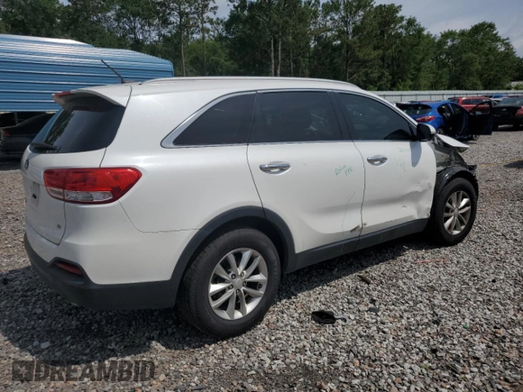 2017 Kia Sorento LX with VIN 5XYPG4A54HG214989, listed as a Copart auction lot 58235135 with 82,461 mi miles and Salvage title. Bid and sale history available at DreamBid. Image 3.