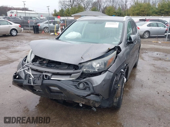 2014 Honda CR-V EX-L with VIN 2HKRM4H71EH649126, listed as a IAAI auction lot 42000855 with 150,394 mi miles. Bid and sale history available at carsss.com. Image 17.