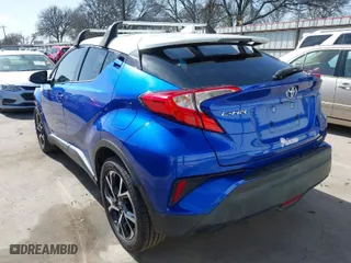2019 Toyota C-HR XLE with VIN NMTKHMBX8KR079399, listed as a IAAI auction lot 41701134 with 71,892 mi miles. Bid and sale history available at carsss.com. Image 3.
