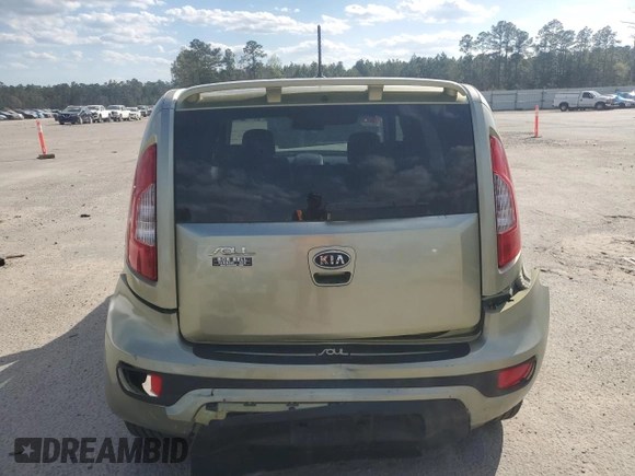 2012 Kia Soul + with VIN KNDJT2A67C7353440, listed as a Copart auction lot 50378265 with 46,719 mi miles and Salvage Title. Bid and sale history available at DreamBid. Image 6.