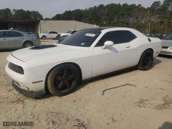 2016 Dodge Challenger R/T Scat Pack with VIN 2C3CDZFJ2GH165905, listed as a Copart auction lot 53851615 with 73,364 mi miles and Salvage Title. Bid and sale history available at carsss.com. Image 1.