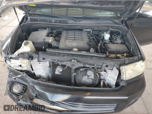 2012 Toyota Sequoia Limited with VIN 5TDJY5G1XCS066467, listed as a Copart auction lot 71124024 with 153,349 mi miles and Salvage Title. Bid and sale history available at carsss.com. Image 14.