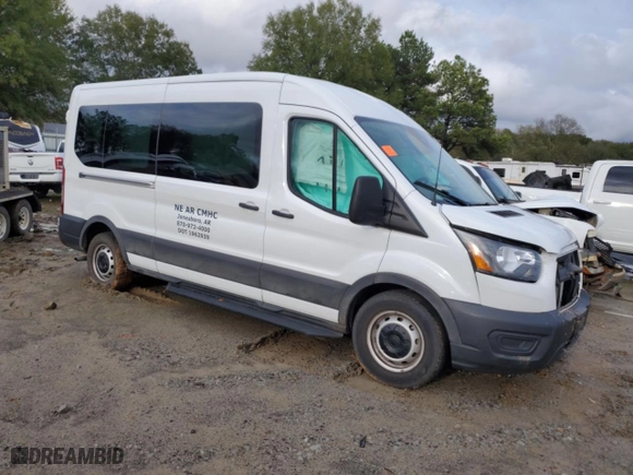 2022 Ford Transit Passenger Wagon XL with VIN 1FDAX2C82NKA69339, listed as a Copart auction lot 78907284 with 20,426 mi miles and Salvage Title. Bid and sale history available at carsss.com. Image 4.