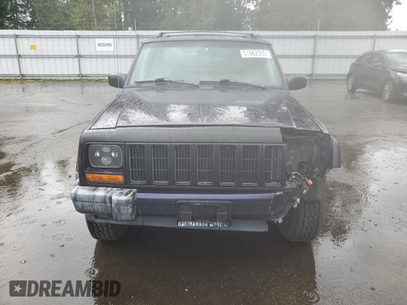 1999 Jeep Cherokee Sport with VIN 1J4FF68S6XL602177, listed as a Copart auction lot 51962355 with 176,386 mi miles and Salvage Title. Bid and sale history available at carsss.com. Image 5.