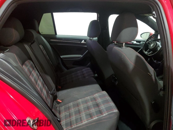 2016 Volkswagen Golf GTI SE with VIN 3VW5T7AU0GM038680, listed as a Copart auction lot 72386753 with 46,500 mi miles and Salvage Title. Bid and sale history available at carsss.com. Image 10.