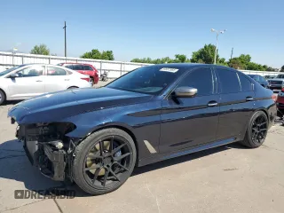 2018 BMW 5 Series M550i xDrive с VIN WBAJB9C57JG464371, выставлен на аукционе Copart как лот 59807565 с пробегом 96 739 миль миль и Списание • Salvage title. История ставок и продаж доступна на DreamBid. Изображение 1.