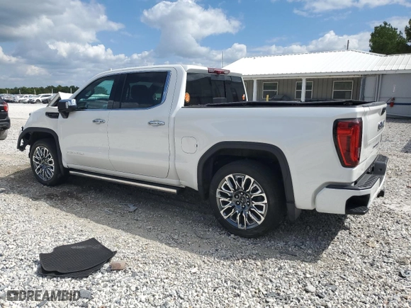 2023 GMC Sierra 1500 Denali Ultimate with VIN 1GTUUHEL2PZ255892, listed as a Copart auction lot 71792964 with 23,494 mi miles and Salvage Title. Bid and sale history available at carsss.com. Image 2.