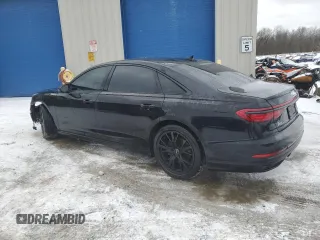 2020 Audi A8 L with VIN WAU8EAF81LN012430, listed as a Copart auction lot 45281825 with 36,190 mi miles and Salvage Title. Bid and sale history available at carsss.com. Image 2.