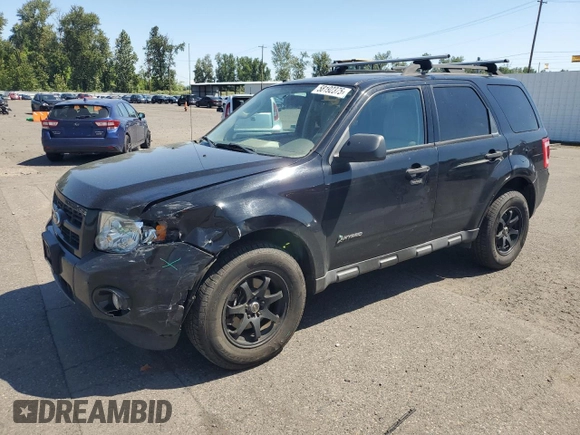 2010 Ford Escape Hybrid with VIN 1FMCU4K38AKC98072, listed as a Copart auction lot 58192375 with 123,958 mi miles and Salvage title. Bid and sale history available at DreamBid. Image 1.