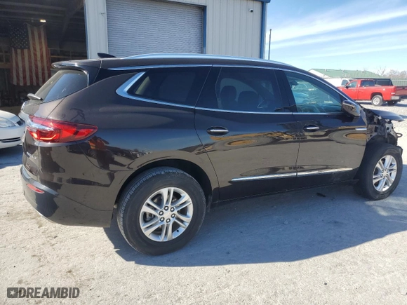 2018 Buick Enclave Essence with VIN 5GAERBKW5JJ187662, listed as a Copart auction lot 43197285 with 40,189 mi miles and Salvage Title. Bid and sale history available at carsss.com. Image 3.