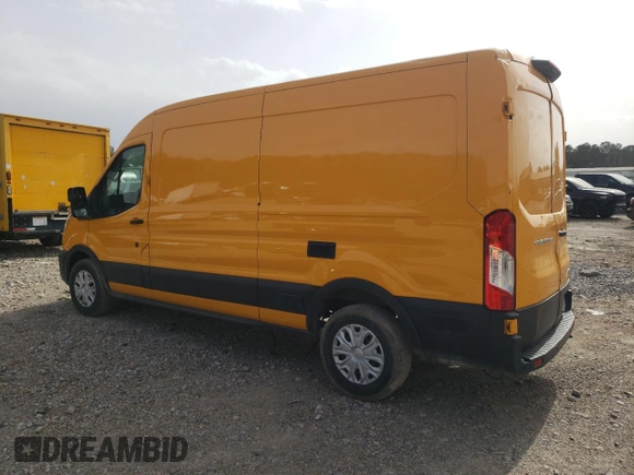 2021 Ford Transit Cargo with VIN 1FTBW9C87MKA79870, listed as a Copart auction lot 86796564 with 54,831 mi miles and Salvage Title. Bid and sale history available at DreamBid. Image 2.