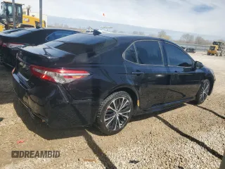 2019 Toyota Camry LE with VIN 4T1B11HK9KU723144, listed as a Copart auction lot 45474645 with 194,673 mi miles and Clean Title. Bid and sale history available at carsss.com. Image 3.