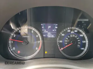 2014 Hyundai Accent GLS with VIN KMHCU4AE0EU676317, listed as a Copart auction lot 53395075 with 79,838 mi miles and Salvage Title. Bid and sale history available at carsss.com. Image 9.