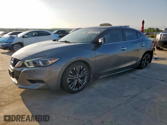 2016 Nissan Maxima SR with VIN 1N4AA6AP5GC408041, listed as a Copart auction lot 53851375 with 176,959 mi miles and Salvage title. Bid and sale history available at DreamBid. Image 1.