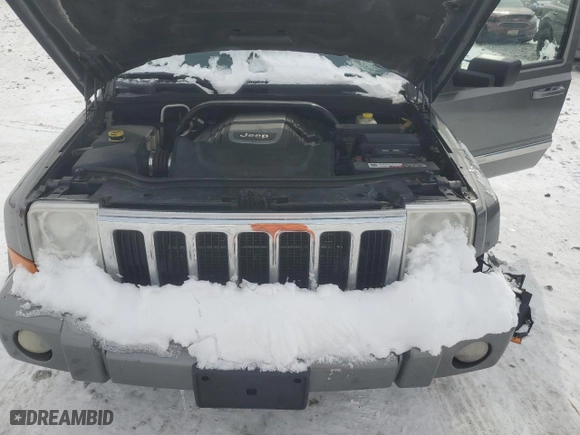 2007 Jeep Commander Limited with VIN 1J8HG58277C697105, listed as a Copart auction lot 46043315 with 173,061 mi miles and Salvage Title. Bid and sale history available at carsss.com. Image 12.