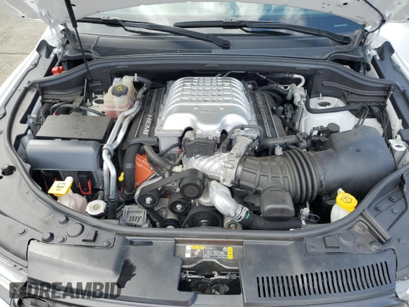 2021 Dodge Durango SRT Hellcat with VIN 1C4SDJH94MC689468, listed as a Copart auction lot 50309725 with 24,420 mi miles and Salvage Title. Bid and sale history available at DreamBid. Image 12.