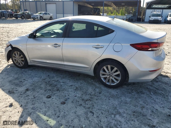 2017 Hyundai Elantra SE with VIN 5NPD74LF7HH048596, listed as a Copart auction lot 51341945 with 91,149 mi miles and Salvage Title. Bid and sale history available at carsss.com. Image 2.