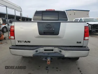 2007 Nissan Titan XE with VIN 1N6AA07A67N222438, listed as a Copart auction lot 81955584 with 230,036 mi miles and Salvage Title. Bid and sale history available at DreamBid. Image 6.