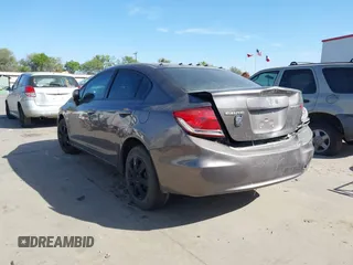 2015 Honda Civic Sedan LX with VIN 19XFB2F55FE075943, listed as a IAAI auction lot 41830699 with 199,838 mi miles. Bid and sale history available at carsss.com. Image 3.