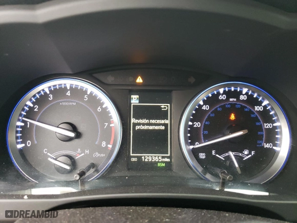 2018 Toyota Highlander SE with VIN 5TDJZRFHXJS552910, listed as a Copart auction lot 47579485 with 129,365 mi miles and Salvage Title. Bid and sale history available at carsss.com. Image 9.