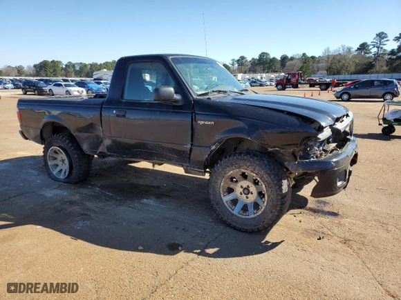 2004 Ford Ranger XL with VIN 1FTYR10U54TA01635, listed as a Copart auction lot 46830295 with 167,238 mi miles and Non Repairable. Bid and sale history available at carsss.com. Image 4.