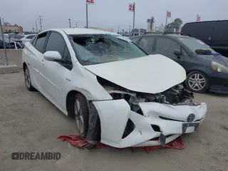 2016 Toyota Prius Four z VIN JTDKARFU4G3022953, wystawiony jako IAAI lot #34510526 z przebiegiem Nie podano mil oraz . Historia ofert i sprzedaży dostępna na DreamBid. Obrazek 1.
