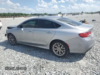 2015 Chrysler 200 C with VIN 1C3CCCEG4FN523839, listed as a Copart auction lot 51481695 with 96,694 mi miles and Salvage Title. Bid and sale history available at carsss.com. Image 2.