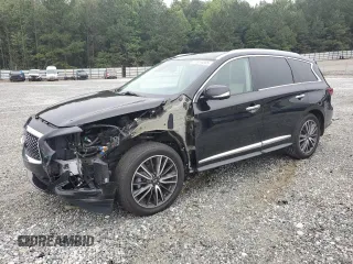 2020 Infiniti QX60 Luxe с VIN 5N1DL0MNXLC546575, выставлен на аукционе Copart как лот 57814555 с пробегом 50 088 миль миль и Списание • Salvage title. История ставок и продаж доступна на DreamBid. Изображение 1.