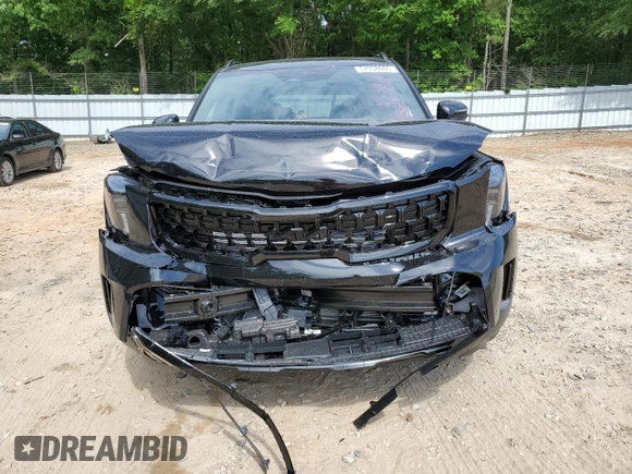 2025 Kia Telluride EX X-Line z VIN 5XYP3DGC8SG632397, wystawiony jako Copart lot #57338685 z przebiegiem 501 mil mil oraz Szkoda całkowita • Salvage title. Historia ofert i sprzedaży dostępna na DreamBid. Obrazek 5.