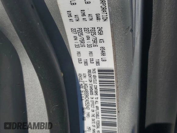 2004 Jeep Grand Cherokee Laredo z VIN 1J4GW48S94C425242, wystawiony jako Copart lot #63118015 z przebiegiem 157 076 mil mil oraz Czysty tytuł • Clean title. Historia ofert i sprzedaży dostępna na DreamBid. Obrazek 14.