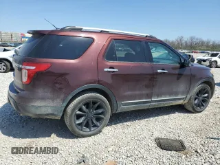 2012 Ford Explorer Limited with VIN 1FMHK7F89CGA55749, listed as a Copart auction lot 53632655 with 215,206 mi miles and Salvage Title. Bid and sale history available at carsss.com. Image 3.