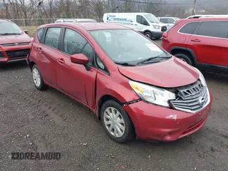 2016 Nissan Note S with VIN 3N1CE2CP6GL400258, listed as a IAAI auction lot 41858000 with 72,777 mi miles and . Bid and sale history available at DreamBid. Image 1.