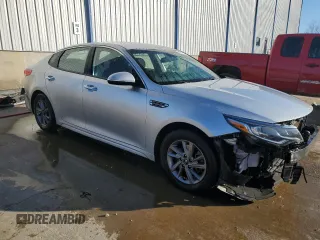 2020 Kia Optima LX with VIN 5XXGT4L38LG380081, listed as a Copart auction lot 85114114 with 0 mi miles and Salvage Title. Bid and sale history available at carsss.com. Image 4.