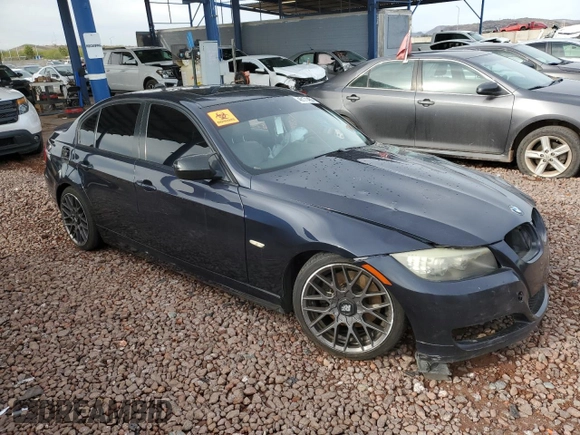2009 BMW 3 Series 328i with VIN WBAPH535X9A437360, listed as a Copart auction lot 49171455 with 168,664 mi miles and Salvage title. Bid and sale history available at DreamBid. Image 4.