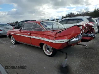 1961 Chevrolet Impala с VIN 11837A184419, выставлен на аукционе Copart как лот 82101184 с пробегом 41 000 миль миль и Чистый • Clean title. История ставок и продаж доступна на DreamBid. Изображение 2.
