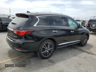 2016 Infiniti QX60 with VIN 5N1AL0MM5GC522443, listed as a Copart auction lot 56608225 with 173,181 mi miles and Salvage Title. Bid and sale history available at DreamBid. Image 3.