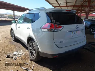 2016 Nissan Rogue SV with VIN KNMAT2MV0GP709770, listed as a IAAI auction lot 41676460 with 116,497 mi miles. Bid and sale history available at carsss.com. Image 3.