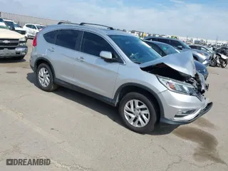 2015 Honda CR-V EX with VIN 2HKRM3H54FH528195, listed as a IAAI auction lot 42019484 with 42,217 mi miles. Bid and sale history available at carsss.com. Image 1.