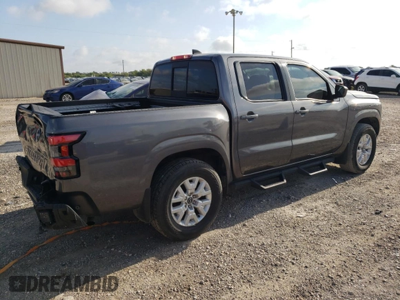 2022 Nissan Frontier SV with VIN 1N6ED1EJXNN650964, listed as a Copart auction lot 69568644 with 42,189 mi miles and Salvage Title. Bid and sale history available at carsss.com. Image 3.