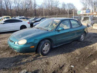 1996 Ford Taurus GL with VIN 1FALP52U1TA126586, listed as a Copart auction lot 46276755 with 125,786 mi miles and Salvage Title. Bid and sale history available at carsss.com. Image 1.