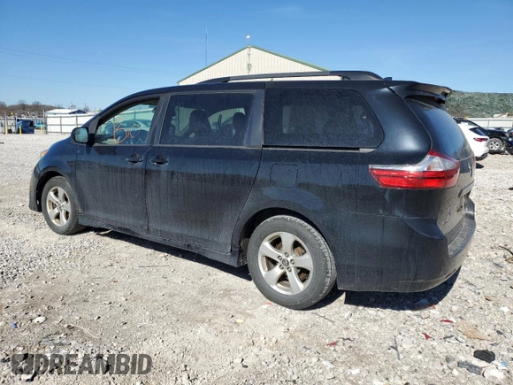 2019 Toyota Sienna LE Auto Access Seat with VIN 5TDKZ3DC7KS996997, listed as a Copart auction lot 46851155 with Not provided miles and Salvage title. Bid and sale history available at DreamBid. Image 2.