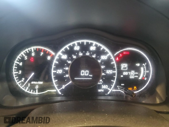 2017 Nissan Note S Plus with VIN 3N1CE2CP2HL371763, listed as a Copart auction lot 62578515 with 88,730 mi miles and Salvage title. Bid and sale history available at DreamBid. Image 9.
