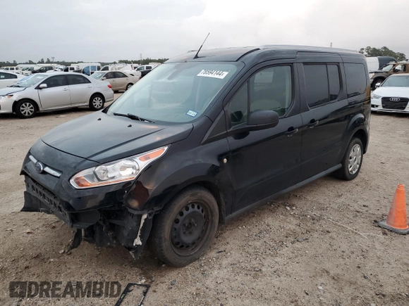 2018 Ford Transit Connect XLT with VIN NM0GE9F77J1366958, listed as a Copart auction lot 78594144 with 107,982 mi miles and Clean title. Bid and sale history available at DreamBid. Image 1.
