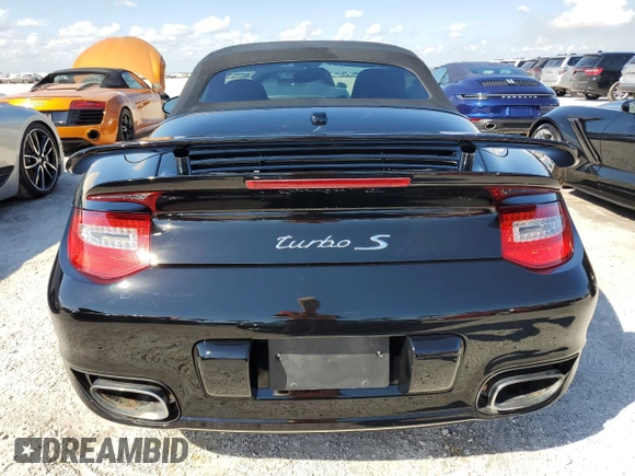 2011 Porsche 911 Turbo S with VIN WP0CD2A95BS773337, listed as a Copart auction lot 75095124 with Not Provided miles and Non Repairable. Bid and sale history available at DreamBid. Image 6.