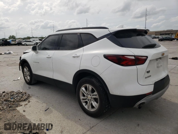 2020 Chevrolet Blazer LT with VIN 3GNKBCRSXLS550447, listed as a Copart auction lot 51762025 with 103,418 mi miles and Salvage title. Bid and sale history available at DreamBid. Image 2.