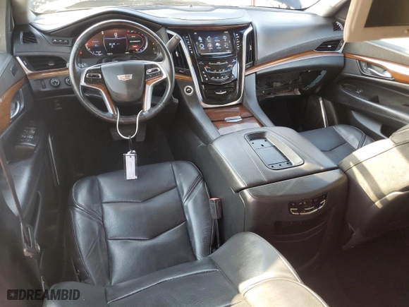 2019 Cadillac Escalade Premium Luxury with VIN 1GYS4CKJ6KR109737, listed as a Copart auction lot 85666414 with 77,037 mi miles and Salvage Title. Bid and sale history available at carsss.com. Image 8.