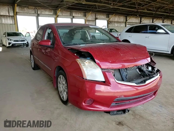 2012 Nissan Sentra S with VIN 3N1AB6AP2CL678871, listed as a Copart auction lot 53320255 with 132,698 mi miles and Salvage Title. Bid and sale history available at DreamBid. Image 11.