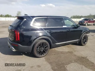 2020 Kia Telluride SX with VIN 5XYP5DHC0LG046674, listed as a Copart auction lot 53241575 with 80,267 mi miles and Salvage title. Bid and sale history available at DreamBid. Image 3.